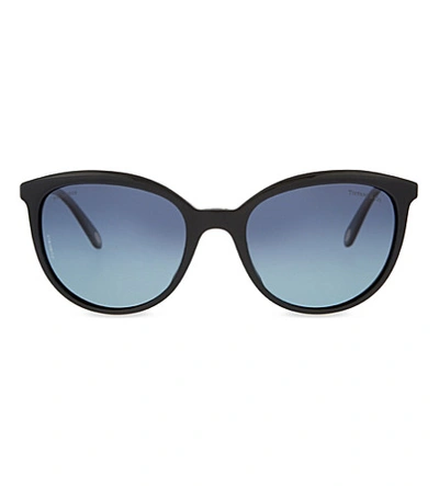 Tiffany & Co Tf4117bf 1837 Phantos Cat-eye Sunglasses In Black