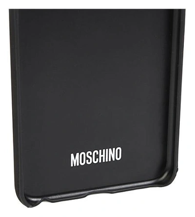 Shop Moschino Toy Bear Iphone 6 Plus Case In Black