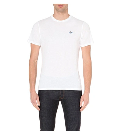 Vivienne Westwood Classic Cotton-jersey Orb T-shirt In White