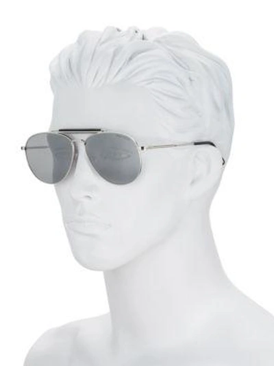 Shop Tom Ford 60mm Sean Spall Aviator Sunglasses In Grey