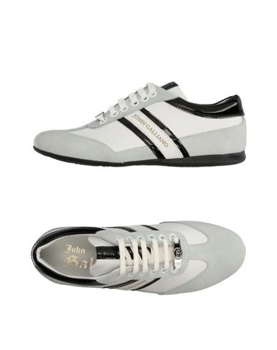 John Galliano Sneakers In Light Grey