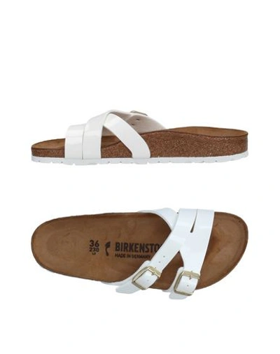 Birkenstock Sandals In White