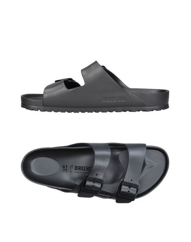 Birkenstock Sandals In Steel Grey | ModeSens