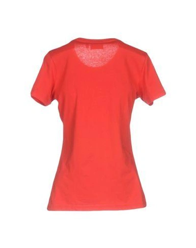 Shop Wesc T-shirt In Red