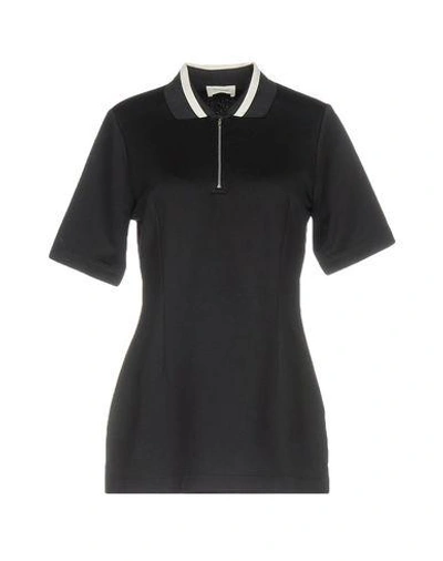 Shop Wood Wood Polo Shirt In Dark Blue