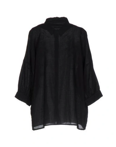 Shop Essentiel Antwerp Solid Color Shirts & Blouses In Black