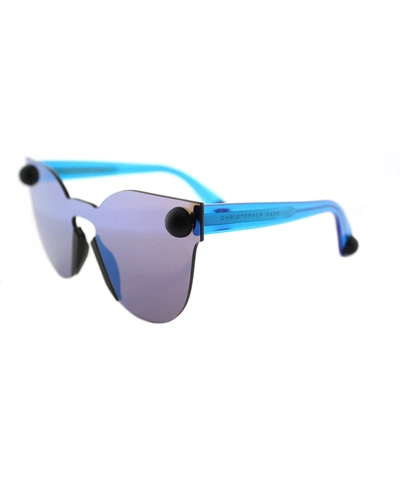 Christopher Kane Women Cat-eye Plastic Sunglasses' In Blue