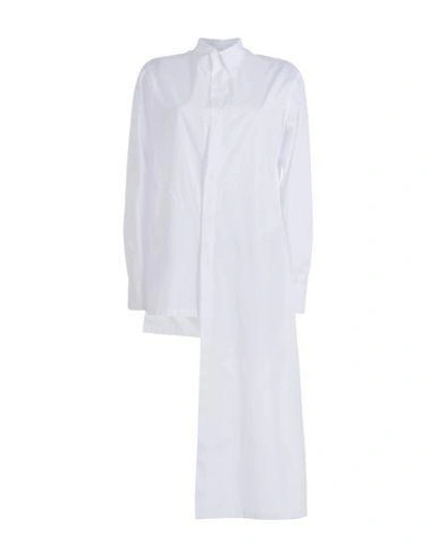Yohji Yamamoto Solid Colour Shirts & Blouses In White