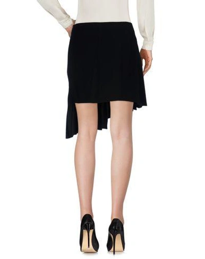 Shop Mugler Knee Length Skirt In Black