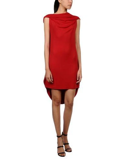 Shop Chalayan Knee-length Dress In Red