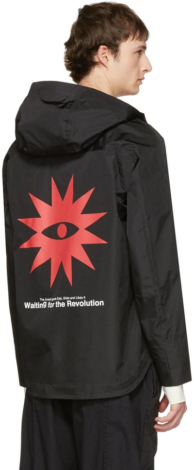 Shop Undercover Black 'waiting For The Revolution' Jacket