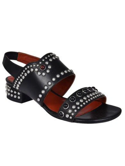 Shop 3.1 Phillip Lim / フィリップ リム 3.1 Phillip Lim Studded Mid-heel Sandals In Bablack