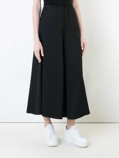 Shop Bassike Stretch Twill Culottes