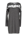 Diane Von Furstenberg Short Dress In Grey