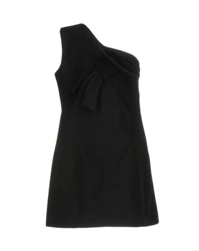 Victoria Victoria Beckham Short Dress In Black