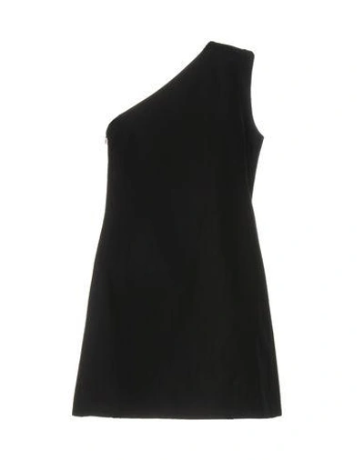 Shop Victoria Victoria Beckham Short Dress In Black