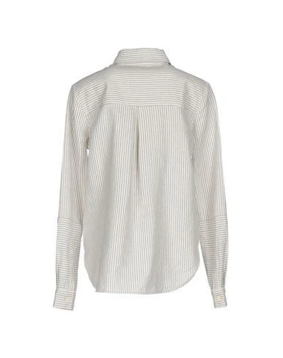 Shop Ymc You Must Create Striped Shirt In White