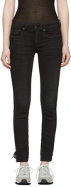 R13 'stratford' Raw Hem Jeans