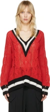 RAG & BONE Red Emma Sweater