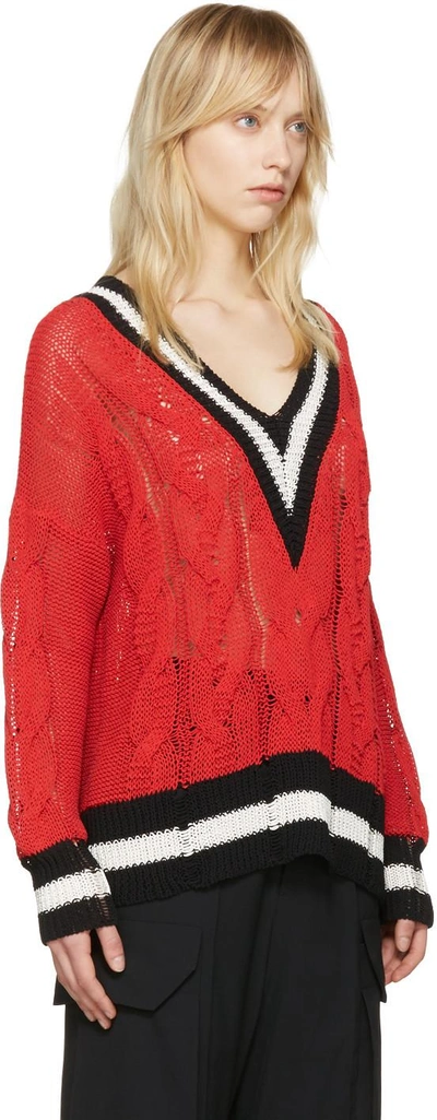 Shop Rag & Bone Red Emma Sweater