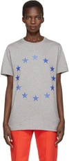 ETUDES STUDIO Grey Europa Stars T-Shirt