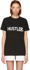 HOOD BY AIR Black 'Hustler' T-Shirt