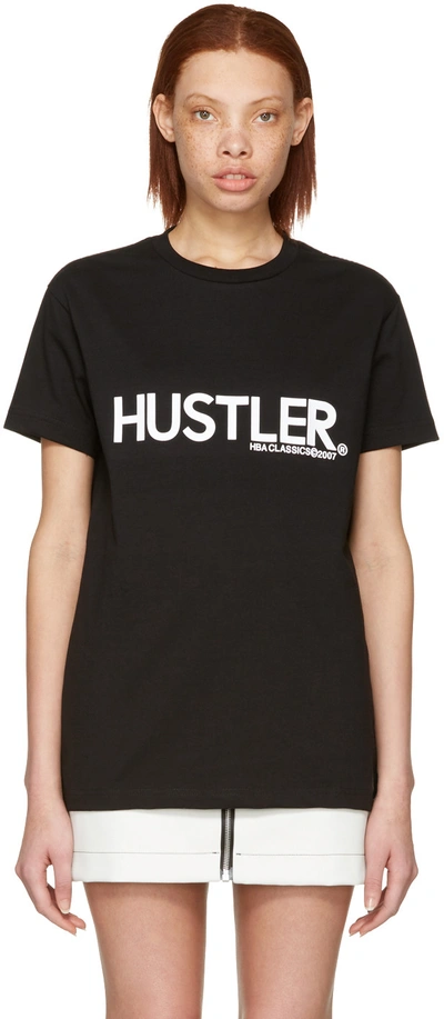 Hood By Air Black 'hustler' T-shirt
