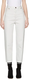 VETEMENTS White Levi's Edition Classic High Waist Jeans