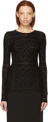 GARETH PUGH Black Tile T-Shirt