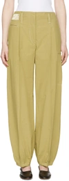 LEMAIRE Khaki Workwear Trousers