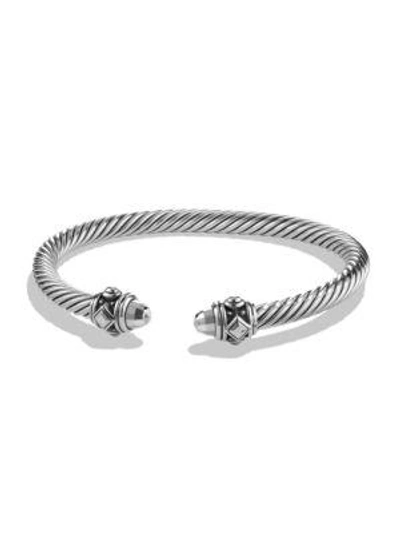 Shop David Yurman Women's Renaissance Bracelet In Silver