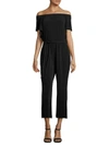 KOBI HALPERIN Shay Off-the-Shoulder Jumpsuit