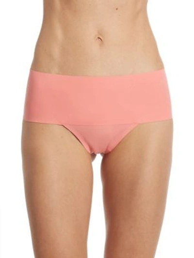 Shop Spanx Undie-tectableshaping Thong In Watermelon