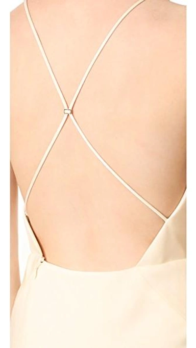 Shop Jason Wu Sleeveless Cocktail Dress In Bone