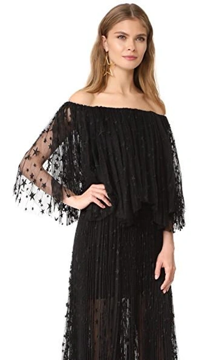 Maria Lucia Hohan Off The Shoulder Dress In Black | ModeSens