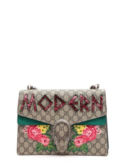 Shop Gucci 'dionysus' Shoulder Bag In Multi