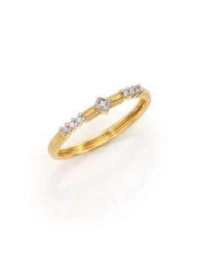Shop Jude Frances Lisse Diamond & 18k Yellow Gold Ring