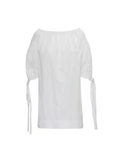 Sonia Rykiel Lace-up Detail Top In 170
