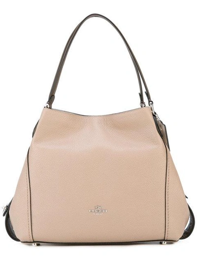 Coach Purse: Edie Colorblock Leather Shoulder Bag