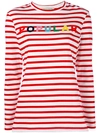 ETRE CECILE striped sweatshirt,MACHINEWASH