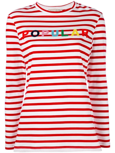 Etre Cecile Striped Sweatshirt