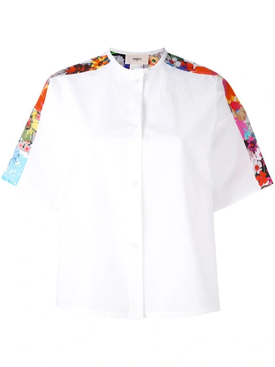 Ports 1961 Floral Print Band Shirt