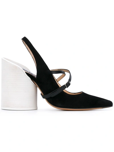 Jacquemus Chunky Heel Pointed Pumps