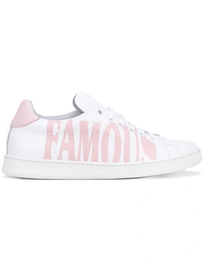 Joshua Sanders 'insta Famous' Lace-up Trainers In White