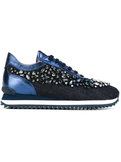 Le Silla Crystal Embellished Trainers