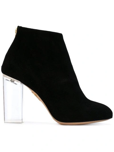 Shop Charlotte Olympia Chunky Heel Ankle Boots - Black