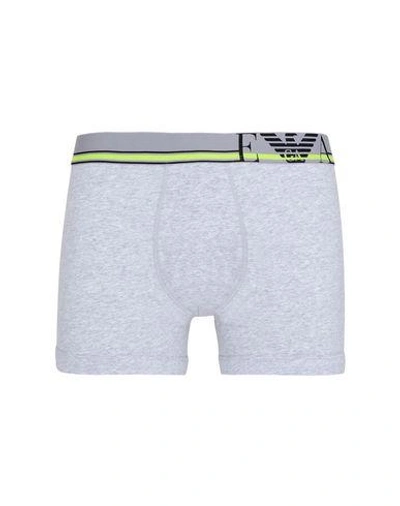 Shop Emporio Armani Boxer In Light Grey