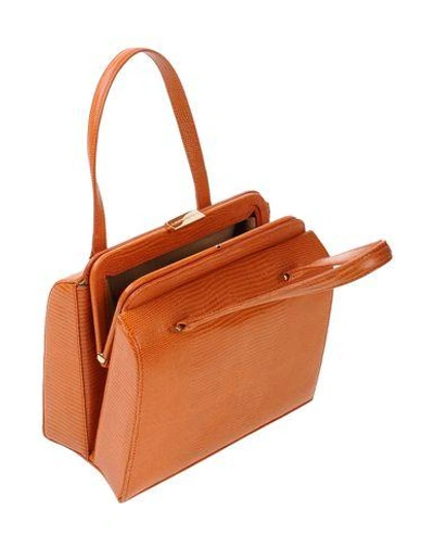 Shop Alberta Ferretti Handbag In Orange
