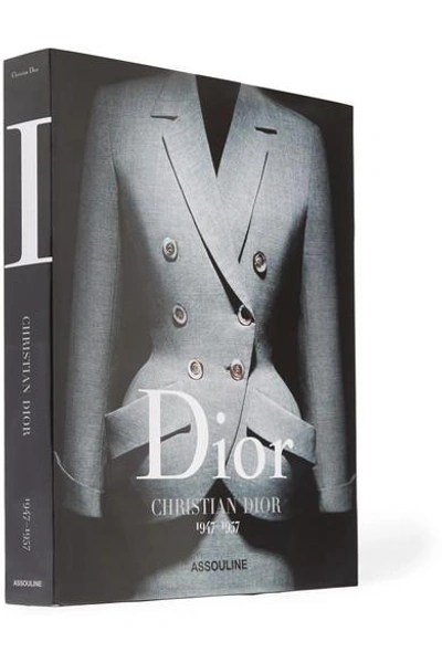 Shop Assouline Dior: Christian Dior 1947-1957 By Olivier Saillard Hardcover Book In Black