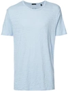 Atm Anthony Thomas Melillo Slub Jersey Crewneck T-shirt In Lagoon